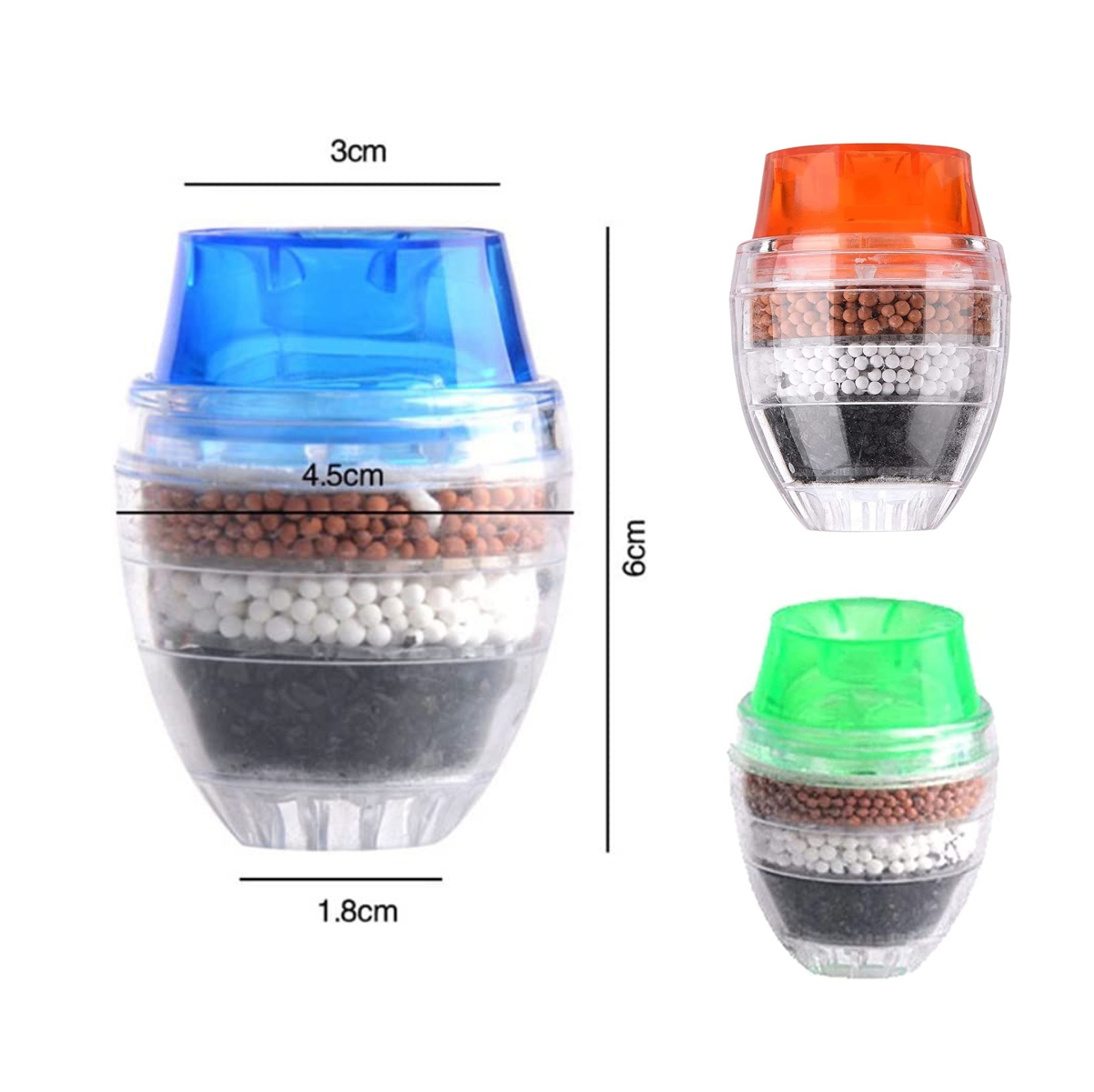 Miniatura 9 de Filtro grifo Purificador Agua 3 Niveles